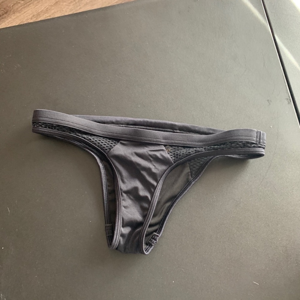 Mesh swimsuit bottoms